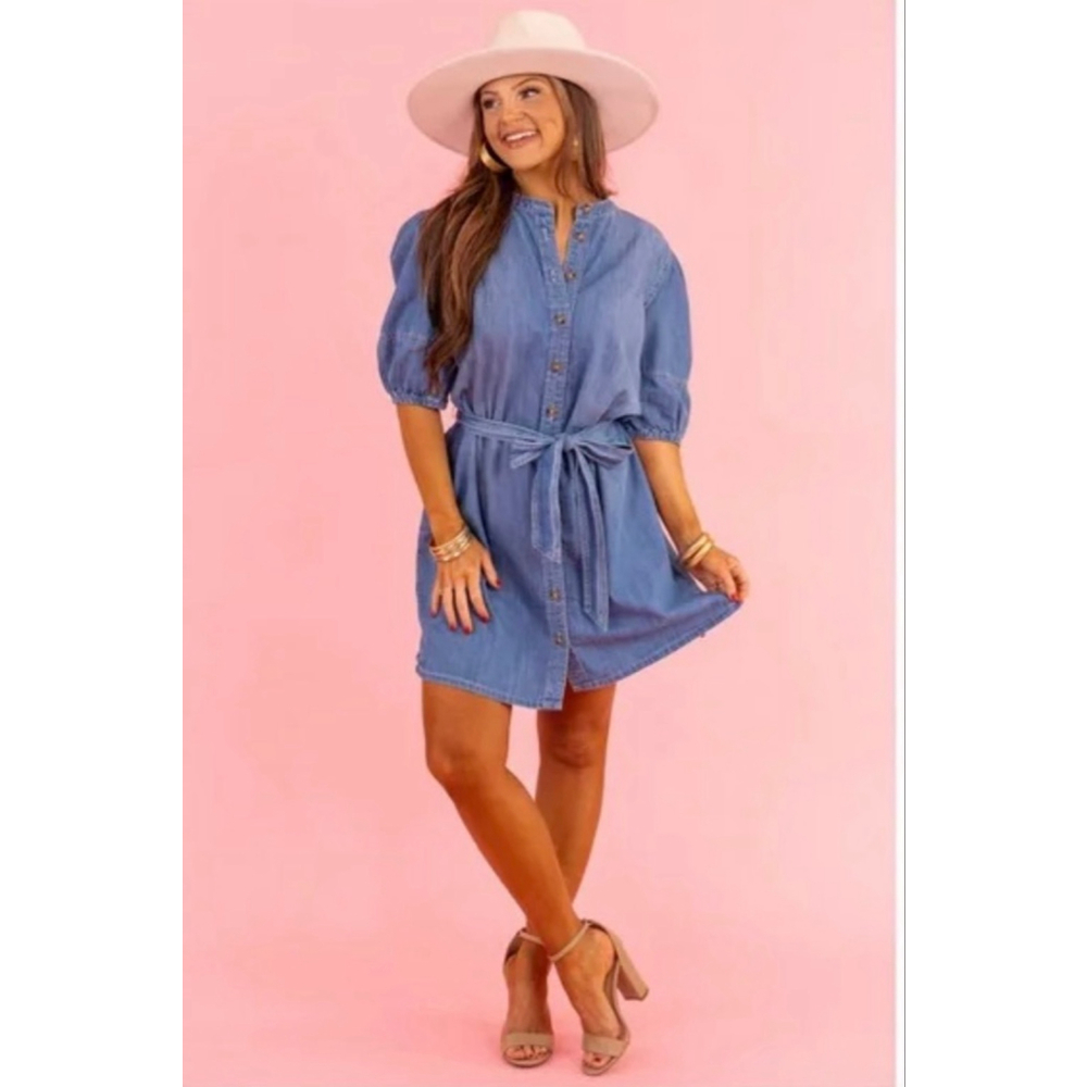 Sanctuary Women's Hit The Scene Shirt Dress Size Small